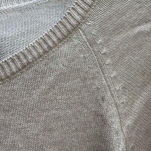 Zara Light Gold Knit Top